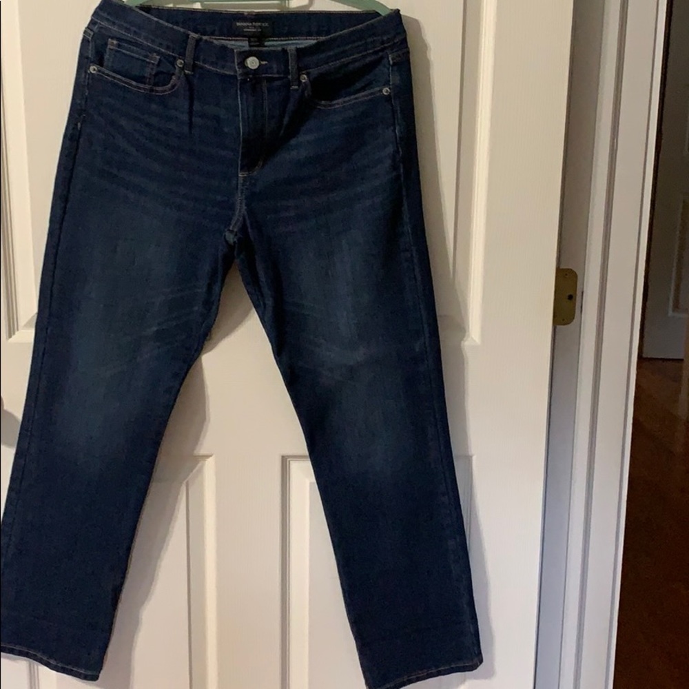 Banana Republic straight fit jeans